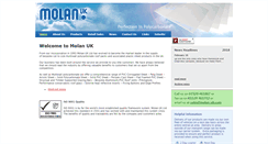 Desktop Screenshot of molan-uk.com